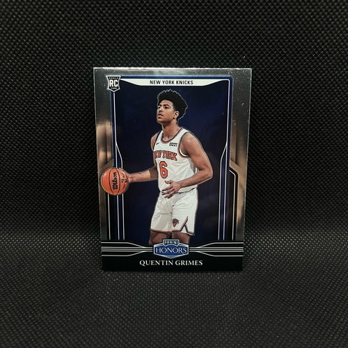 2021-22 Panini Honors Quentin Grimes RC card new