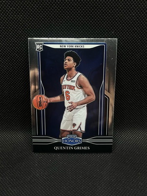 2021-22 Panini Honors Quentin Grimes RC κάρτα καινούργια