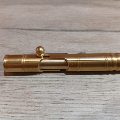 Brass Tactical Pen new