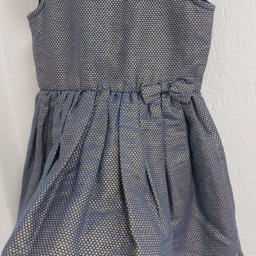 Esprit dress blue royal with gold, like new, for 3-year-old girl