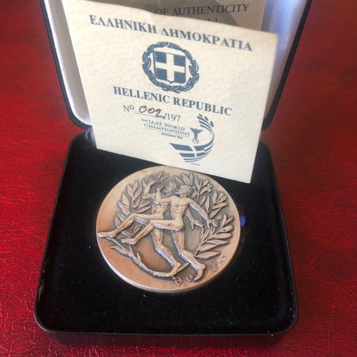 Commemorative Medal of 6th IAAF World Championship used