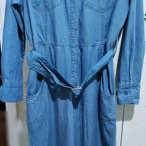 OWTWO jumpsuit blue like new, size XL/42/14