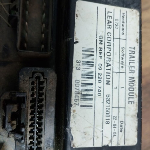 BSI module for Opel Vectra C (2002-2009) used, 2 pieces 13170890