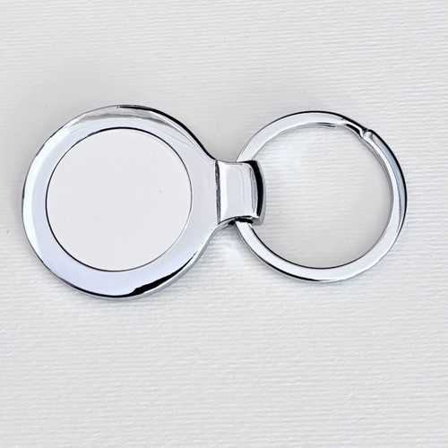 Keychain steel mirror key holder new