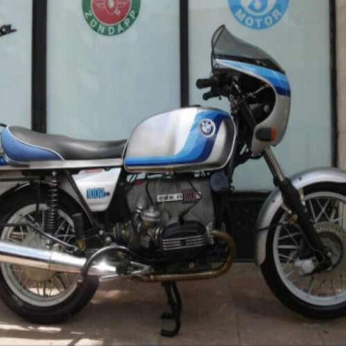 BMW R 100 S 1978 like new, classic motorcycle with Airline paint