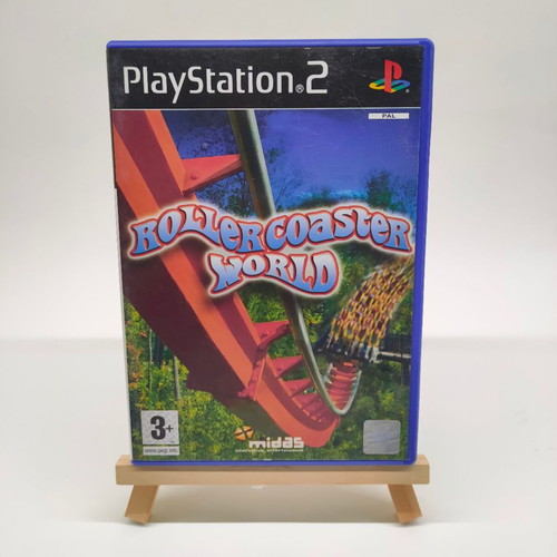 Rollercoaster World Playstation 2 PS2 used and functional