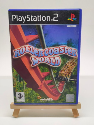 Rollercoaster World Playstation 2 PS2 μεταχειρισμένο και λειτουργικό
