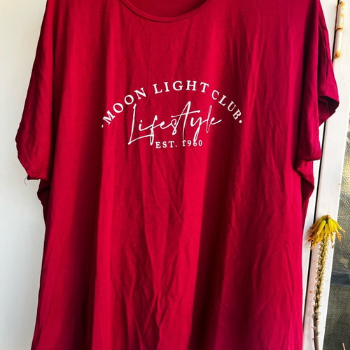 T-shirt used, comfortable everyday, size 5XL