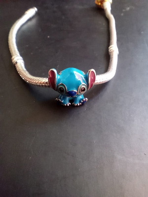 Pandora Stitch Charm original, like new, silver