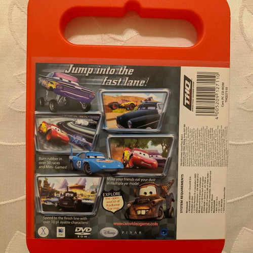 Disney Cars Windows videogame for PC like new
