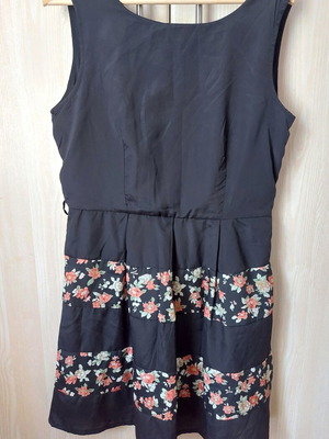 PussycatLondon dress new, size L 40 12, black without belt