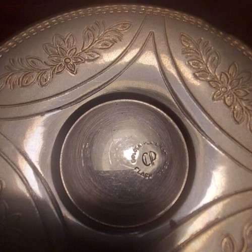 Bronze gilded set vintage with stamp, like new