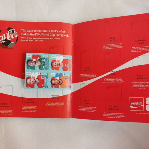 Άλμπουμ Fifa World Cup 2026 Panini καινούργιο, άδειο