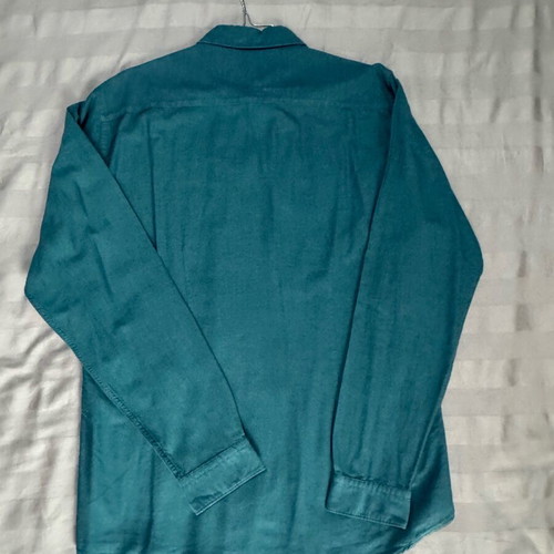 Zara Man shirt forest green slim fit, like new, size L