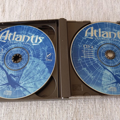 Atlantis The Lost Tales PC CD-Rom 1997 Cryo like new