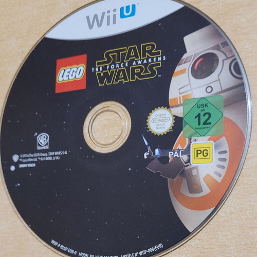 Wii U Lego Star Wars The Force Awakens like new, French edition