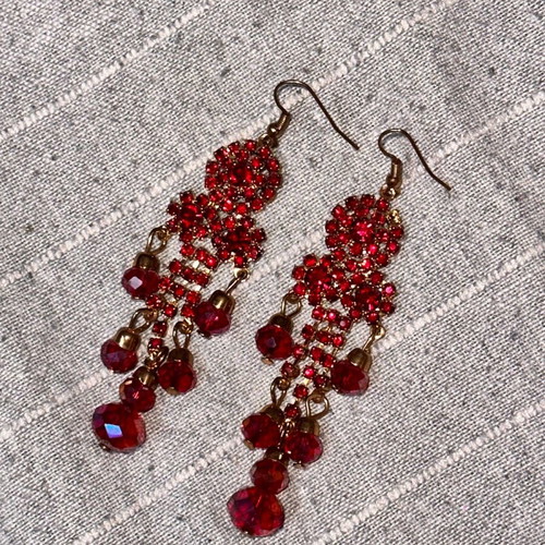 Antica Murrina Venezia earrings like new, dangle style