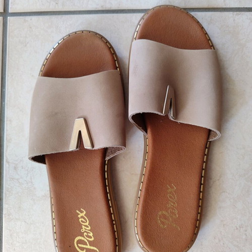 Parex sandals slippers new, size 41, beige