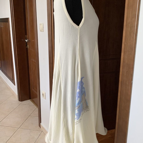 Viscose dress new, A-line, size M 38 10