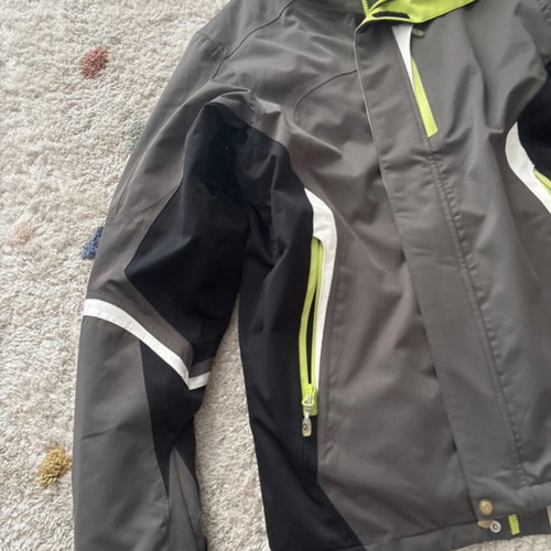 Etirel winter jacket new, size 46, grey and green
