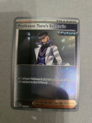 Professor Turo's Scenario Pokemon card new