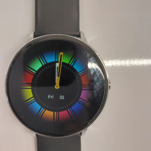 Smartwatch 45mm Bluetooth with Calls, Black/Silver