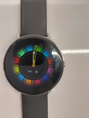 Smartwatch 45mm Bluetooth with Calls, Black/Silver