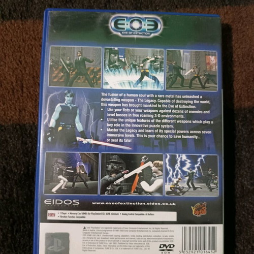 Ps2 Eye of Extinction like new, complete