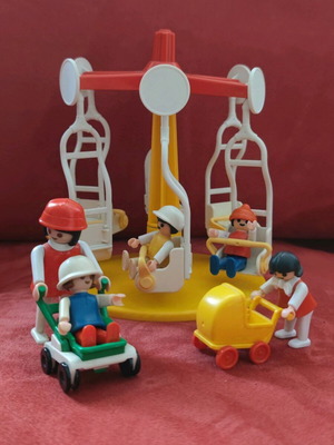 Playmobil Καρουζέλ 3195 vintage μεταχειρισμένο (1986)