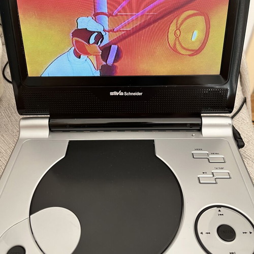 Portable DVD player like new with accessories