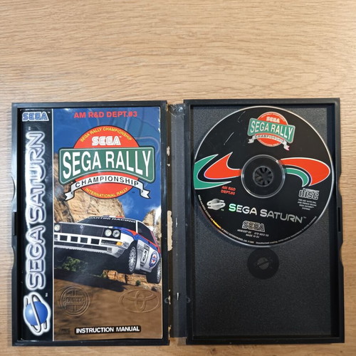 Sega Rally Saturn Pal used video game