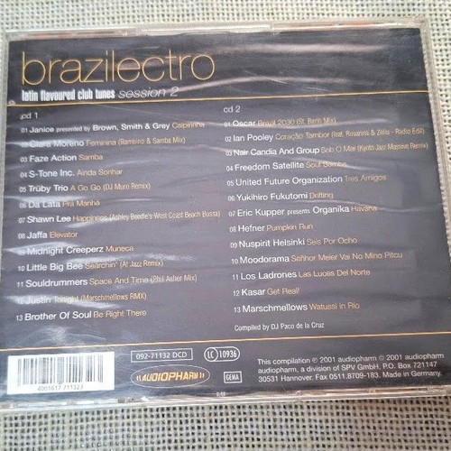 Brazilectro Latin Flavoured Club Tunes Session 2 CD