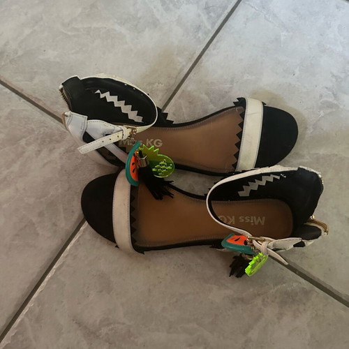 Miss KG sandal used, white, size 37