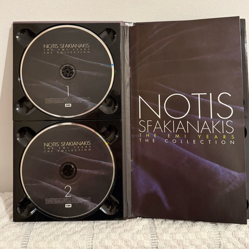 Notis Sfakianakis The Emi Years The Collection music CD set like new, laiko