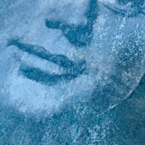 JFK Cyanotype authentic like new 30x42 cm