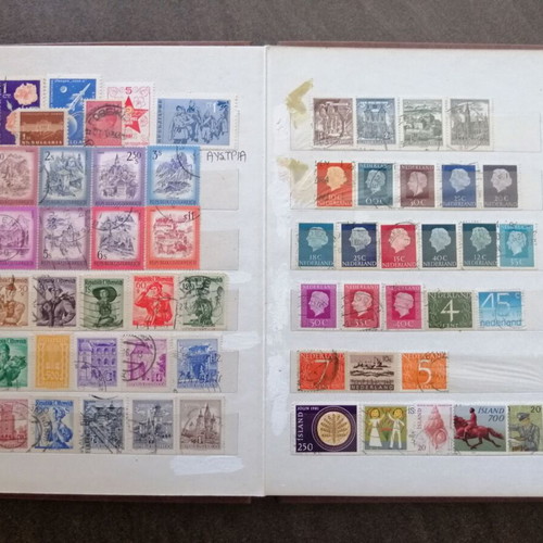 European Stamp Collection used with Thematic Series