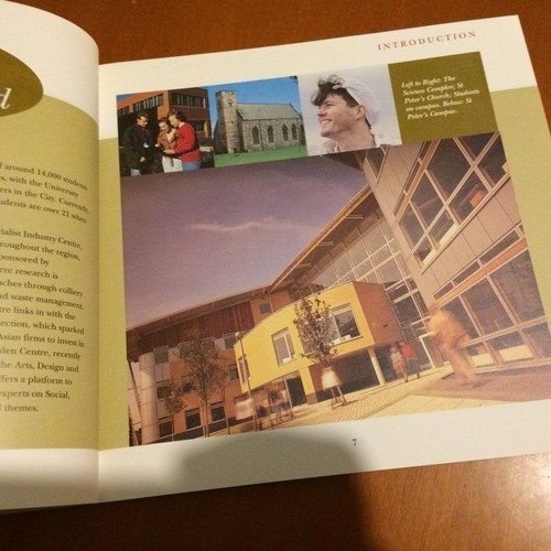 University of Sunderland Postgraduate Prospectus 1994 used
