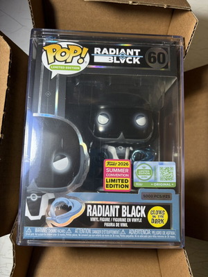 Funko Pop! Radiant Black Glow 2026 Summer Convention Exclusive new