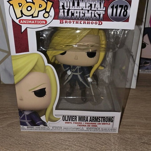 Funko Fullmetal Alchemist Oliver Armstrong 1178 new