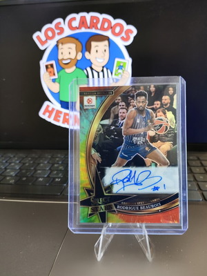 2025-26 Select Euroleague Rodrigue Beaubois Auto card new