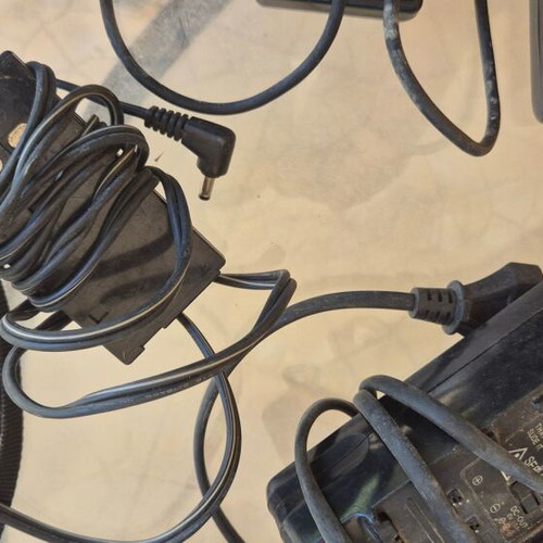 Sharp VL-M4S video camera used with cables, charger, battery