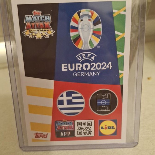 Giorgos Karagounis Topps Euro 2024 card (Lidl edition)