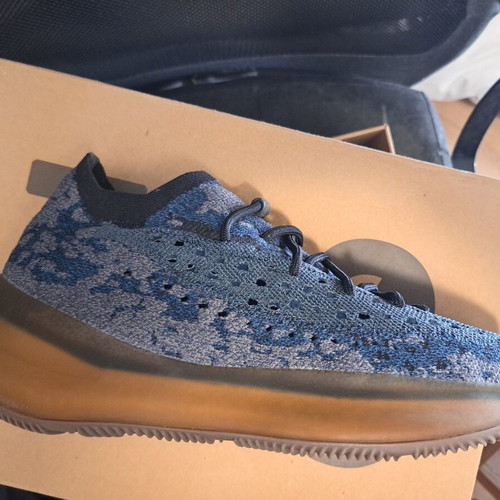 Adidas Yeezy Covellite sneakers, size 46, grey turquoise