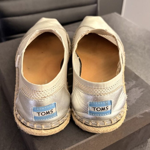 Toms espadrilles silver size 39