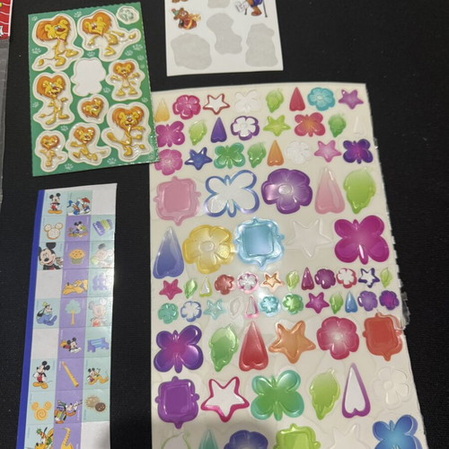 Various stickers like new
