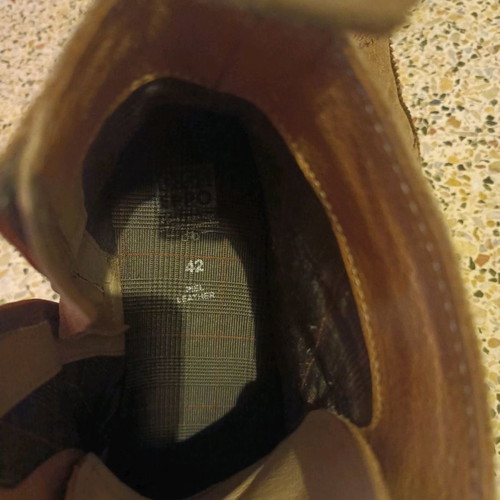 Men's Castor Boots Gios Eppo used brown size 42