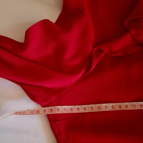 Pull & Bear red dress like new with crystals on shoulders