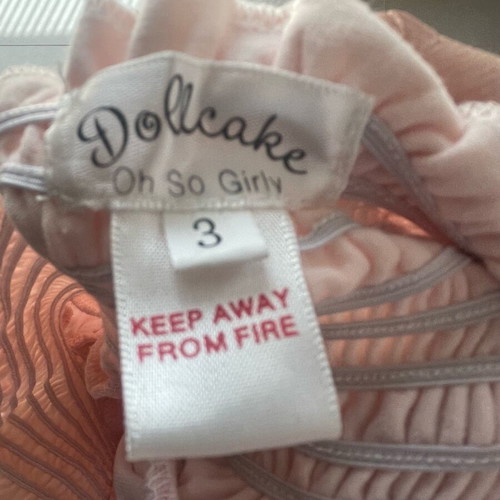 Dollcake tulle dress new, pink, for 3 years old