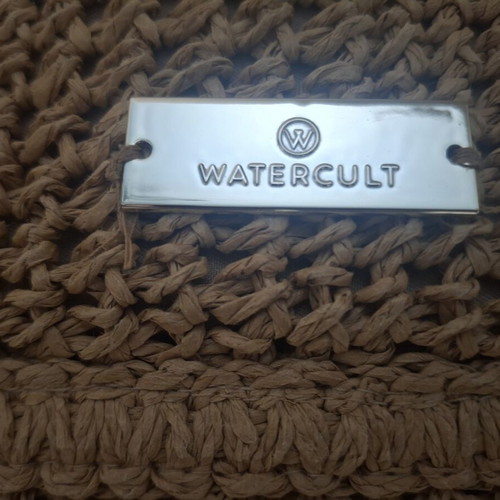 Watercult Maxi Clutch Beachbag straw boho bag with chain