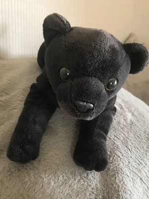 Black Panther Plush Animal Planet 32 cm like new